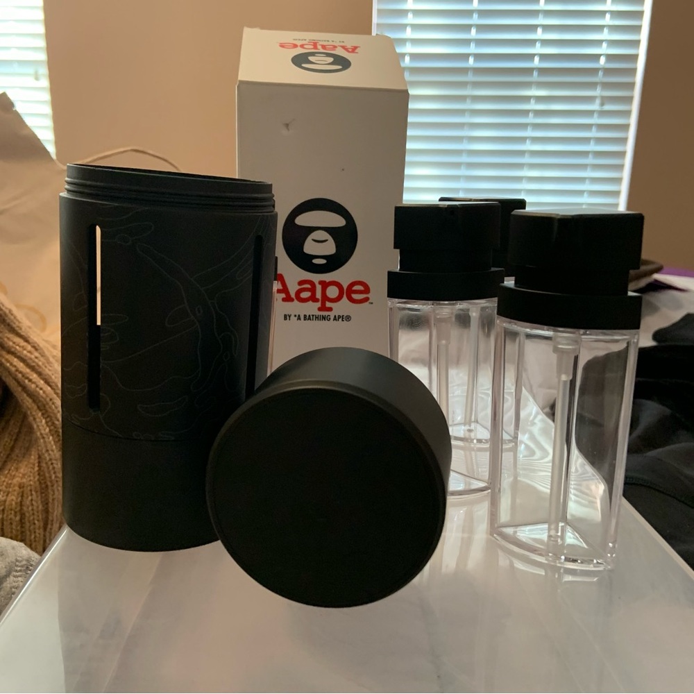 NEW Aape Black and Clear Storage Containers
